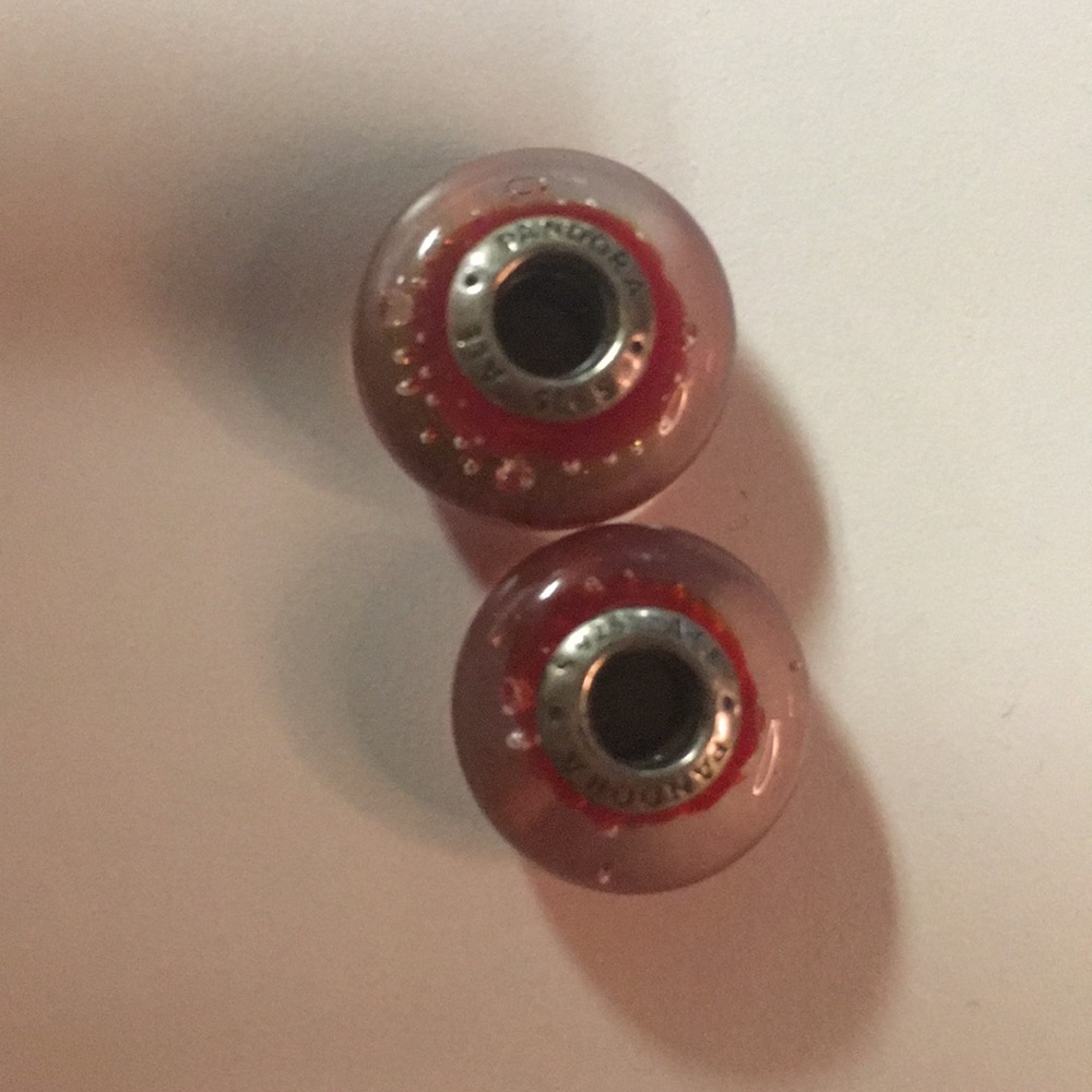 Red Pandora charm